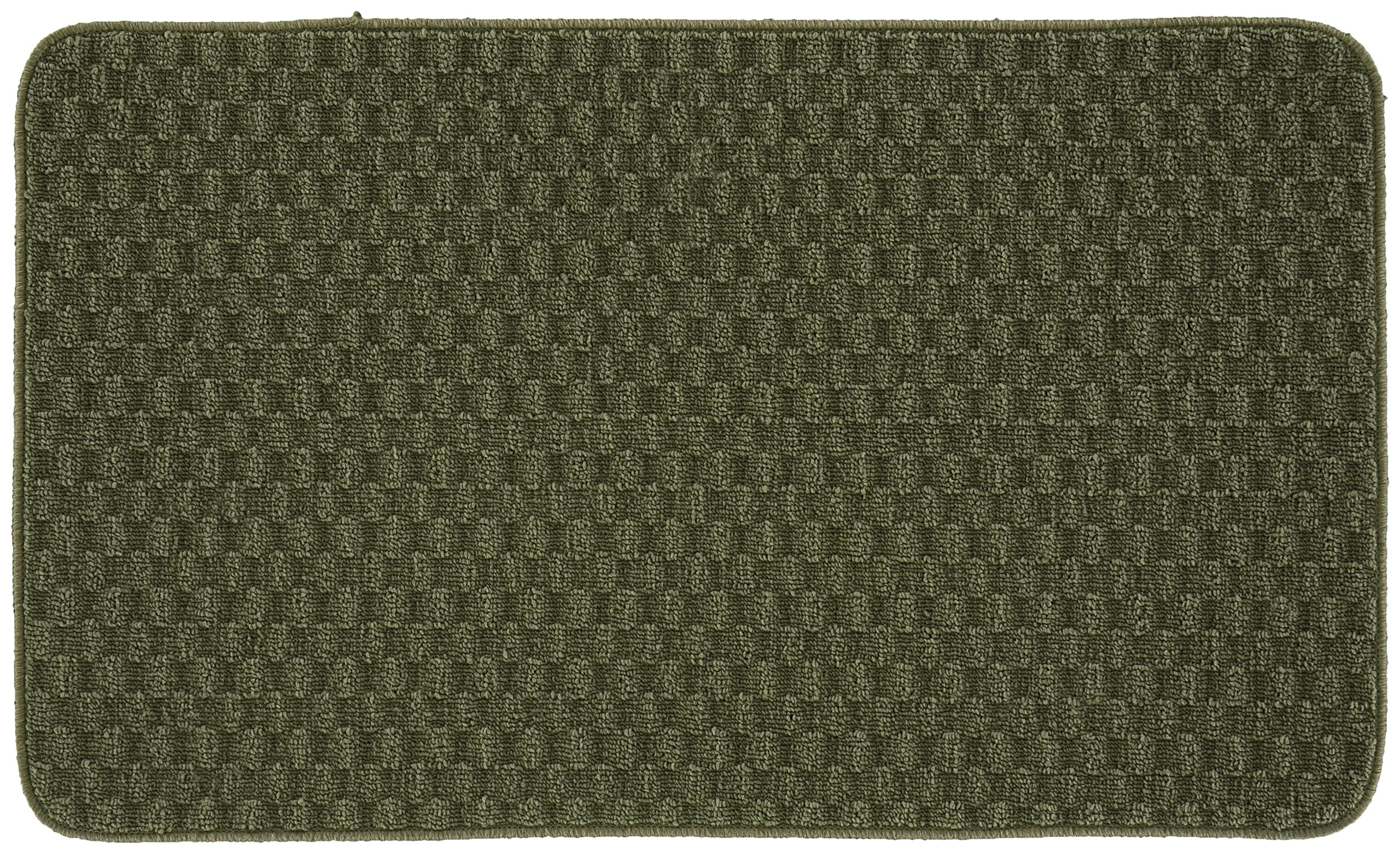 Garland Rug Town Square Area Rug 24x40 Inches Sage Green - Perfect for Living Room, Bedroom & Entryway Decor