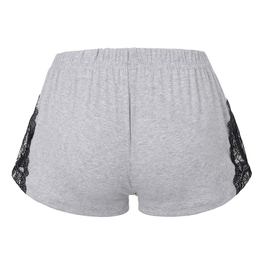 Sexy Lace Crochet Booty Shorts for Women - Low Waist Drawstring Running Gym Shorts, Casual Slim Fit Hot Pants for Workout, Yoga, Beach & Summer Fashion