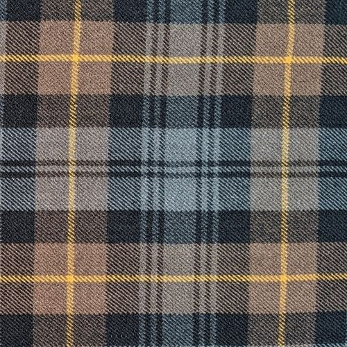 Gordon Weathered Tartan Plaid Fabric - Premium Scottish Tartan for Kilts, Scarves & Home Decor | Perfect for Highland Outfits, DIY Crafts & Cozy Winter Fashion