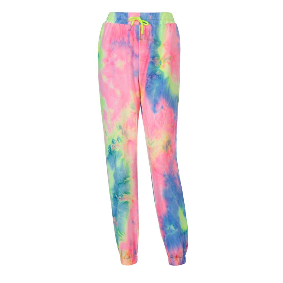 Women's High Waist Sweatpants - Elastic Cinch Joggers with Pockets | Cotton Casual Lounge Pants for Yoga, Dance, Workout & Everyday Wear