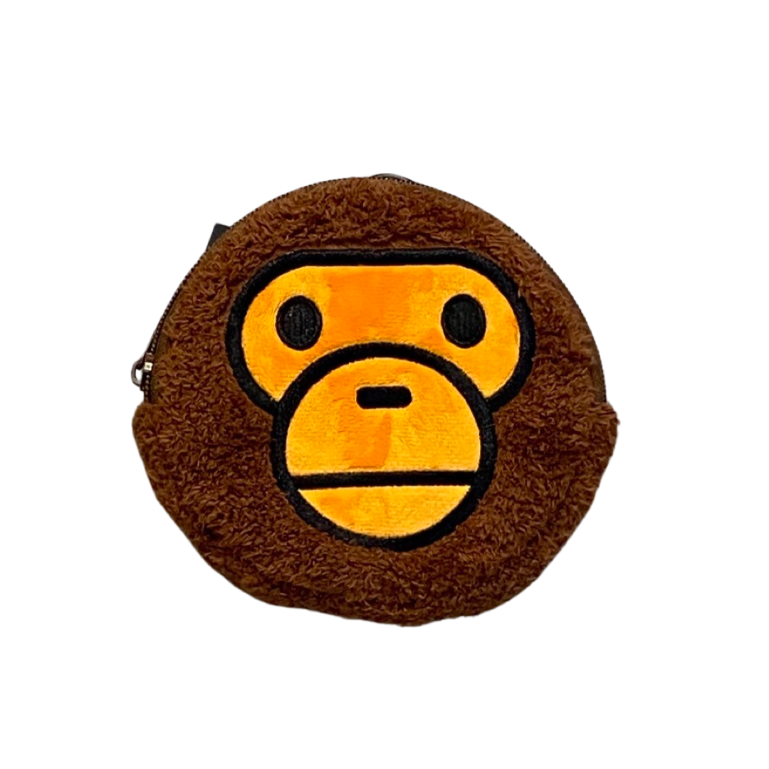 Bape Baby Milo Pouch Brown - Cute Kawaii Hip Hop Waist Bag for Men Women - Perfect for Streetwear, Concerts & Travel Accessories