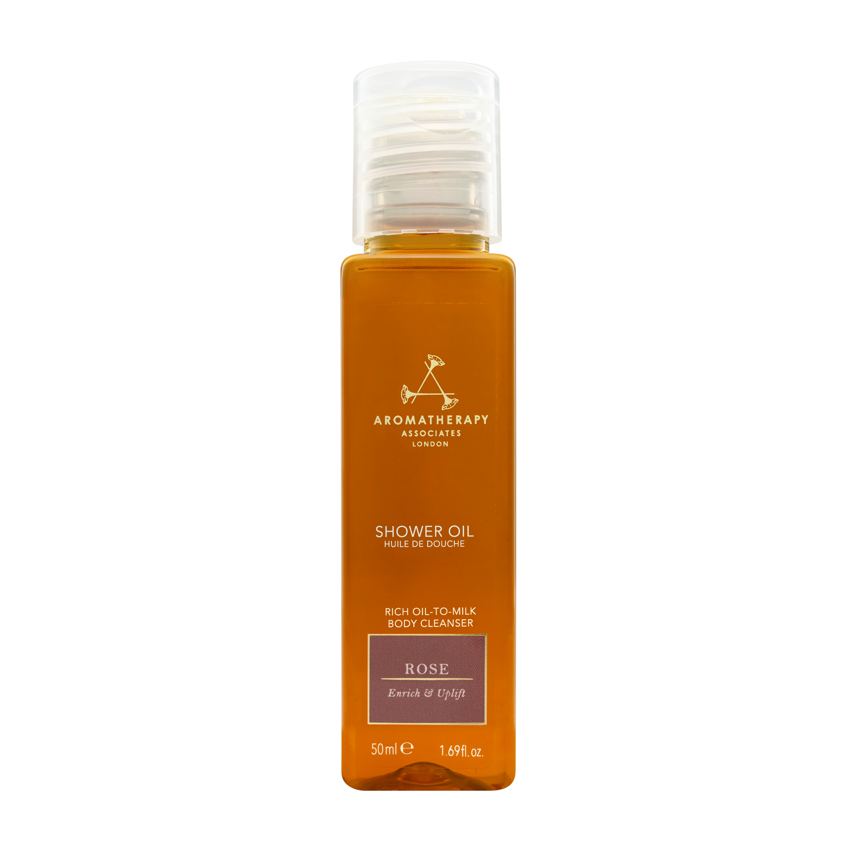 Luxury Rose Shower Oil for Travel - Hydrating & Aromatherapy Bath Essential - Perfect for Spa Days, Romantic Getaways & Self-Care Routines