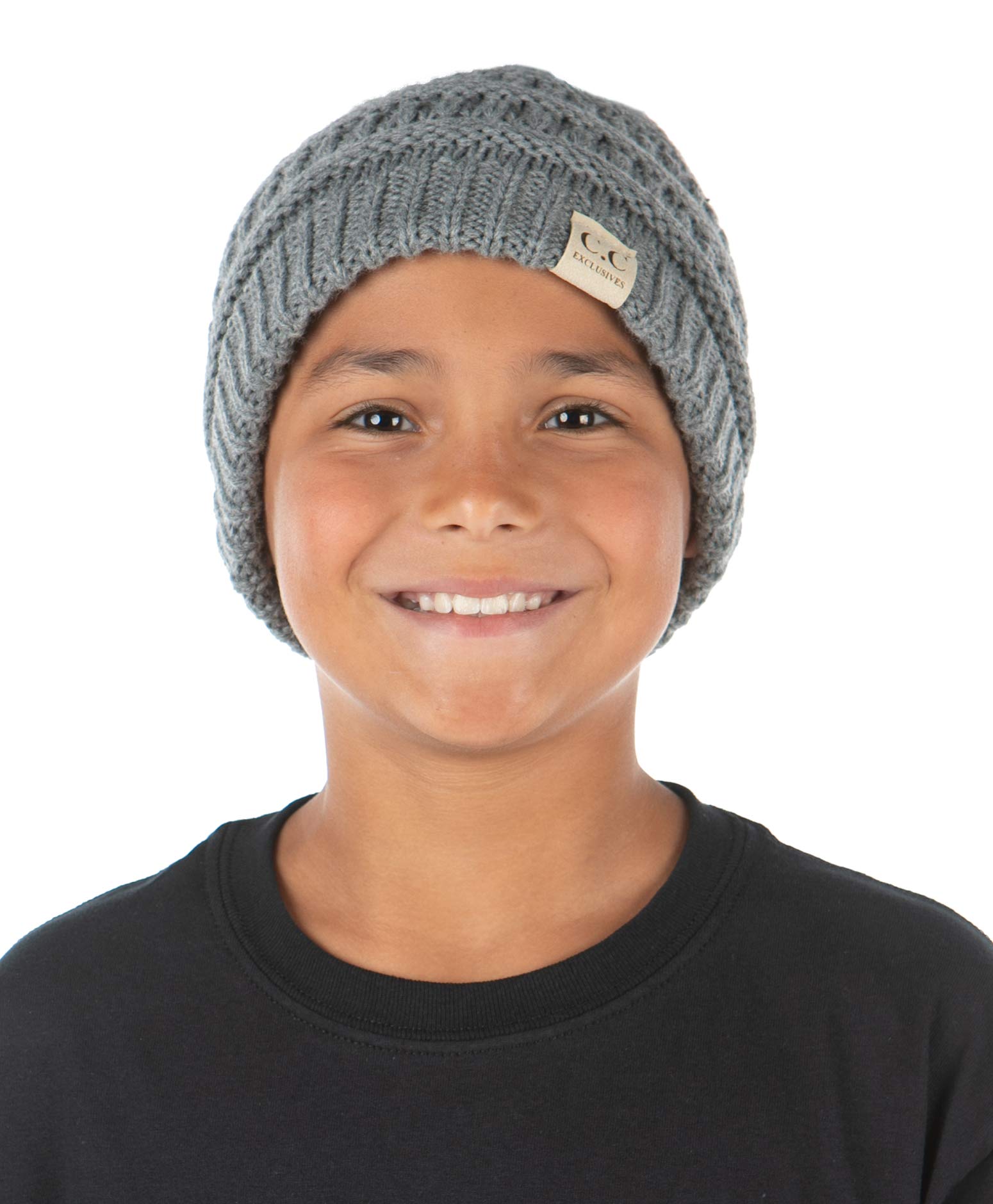 Warm Winter Kids Knit Skull Cap Hat for Toddlers & Children - Cozy Beanie for Cold Weather Play & Outdoor Activities | Funky Junque Exclusives