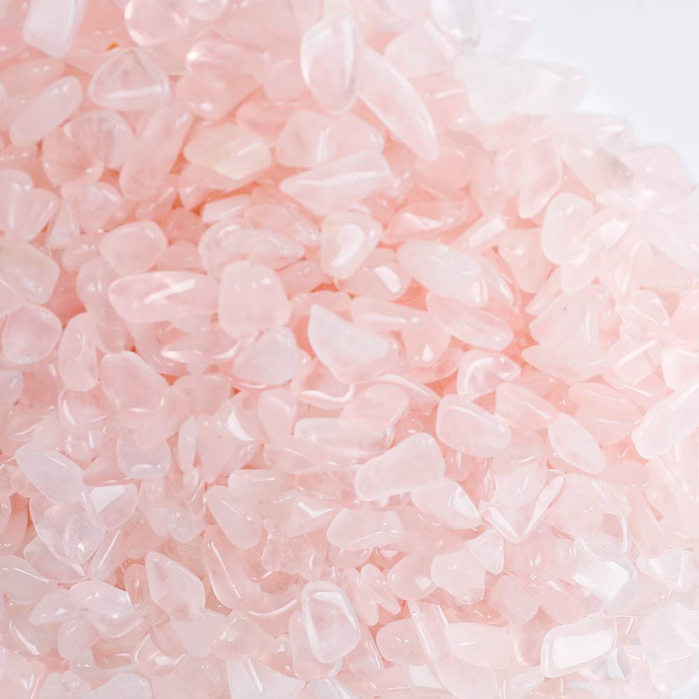 Crushed Crystal Gemstone Chips for Jewelry Making, Home Decor, and DIY Crafts - Natural Tumbled Stone Chips for Beading, Scrapbooking, and Spiritual Healing