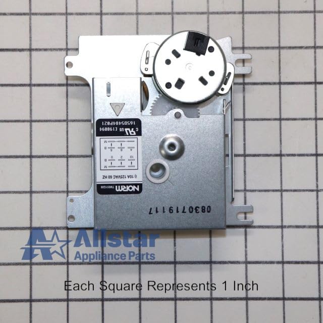 Allstar Appliance Parts WD21X33644 Replacement Dishwasher Timer - Compatible with Whirlpool, Maytag, KitchenAid - Perfect for DIY Home Appliance Repair