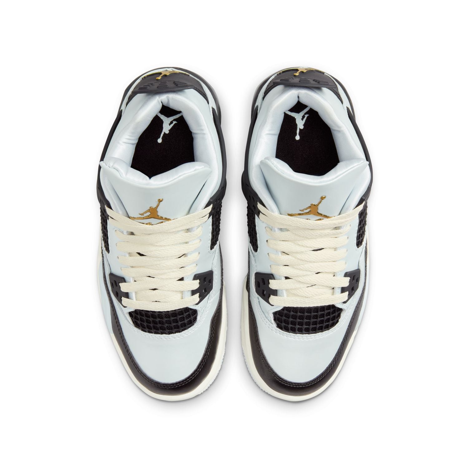 Air Jordan 4 'Pure Platinum' Kids Basketball Shoes - Lightweight Sneakers for Boys & Girls - Perfect for School, Sports & Casual Wear