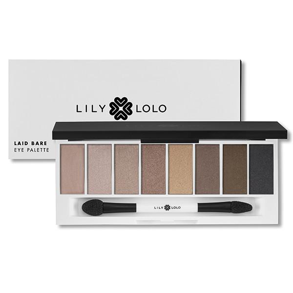 Laid Bare Eye Shadow Palette - 12 Highly Pigmented Matte & Shimmer Eyeshadows for Stunning Eye Makeup | Perfect for Day to Night Looks, Bridal & Party Makeup