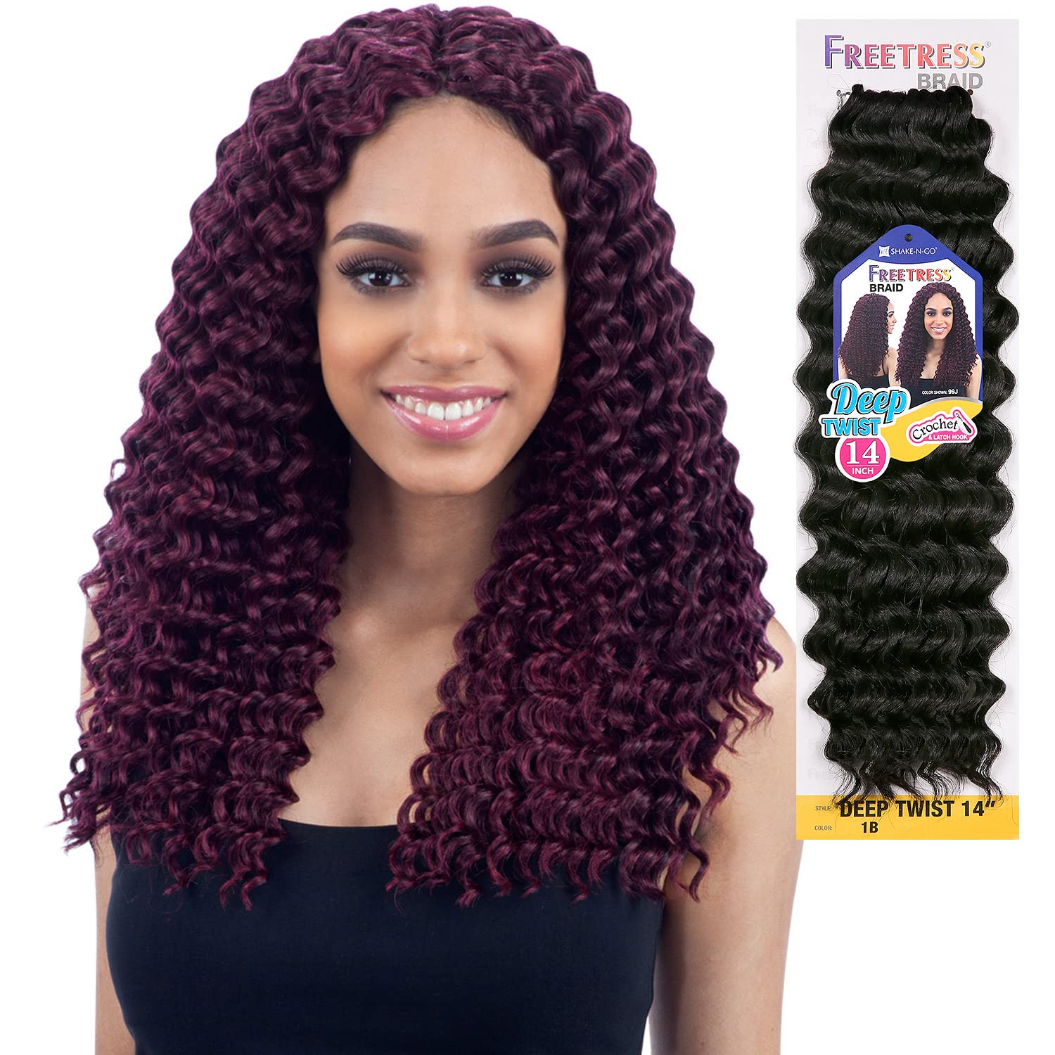 FreeTress Deep Twist 14