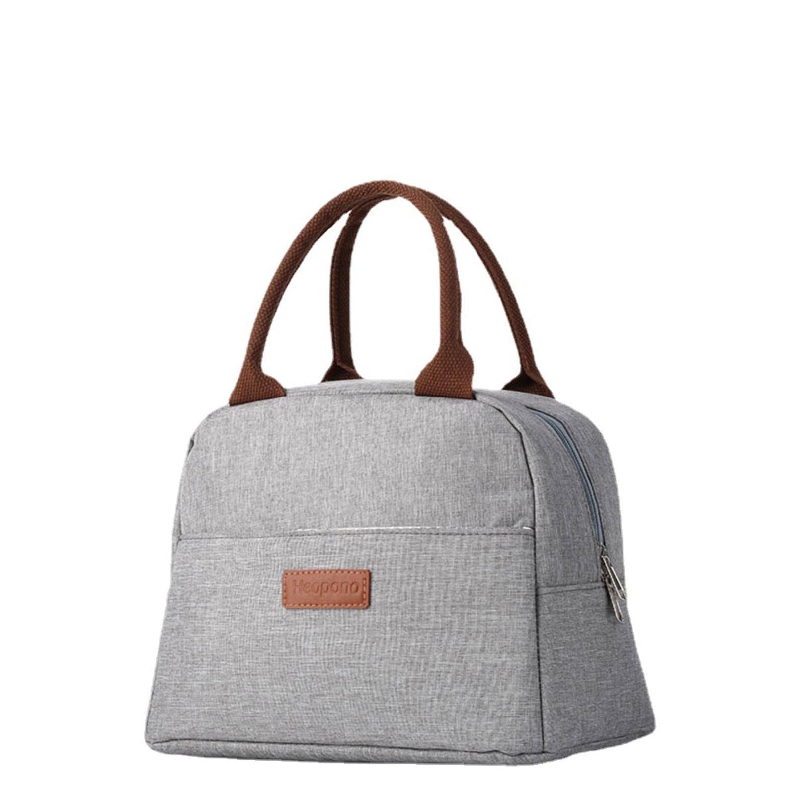 Premium Insulated Lunch Bag with Oxford Cloth & Aluminum Foil - Large Capacity, Custom Printing - Perfect for Work, School, Picnics & Outdoor Activities