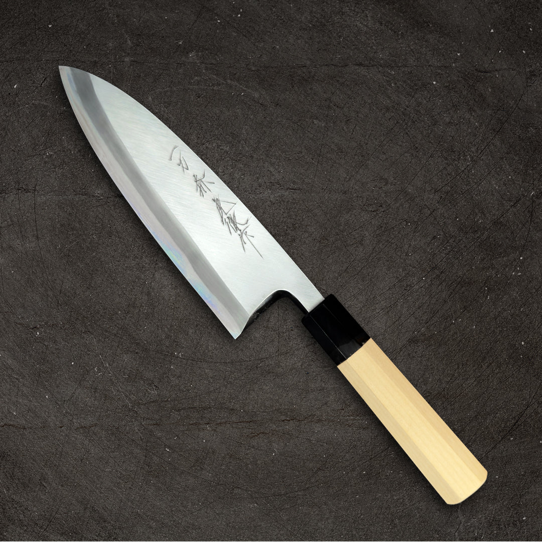 Ittosai Kotetsu White #2 Deba Knife 180mm (7.1 Inch) Left Handed Japanese Chef Knife - Perfect for Sushi, Filleting Fish & Precision Cutting