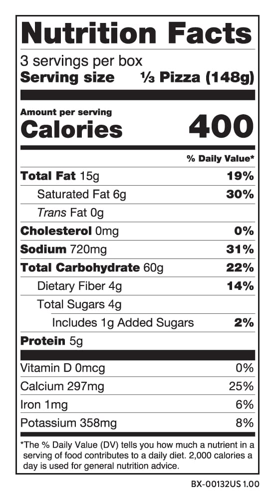 Daiya Dairy Free Cheeze Lover's Gluten Free Vegan Frozen Pizza - 15.7 oz | Plant-Based, Lactose-Free | Perfect for Vegan Diets, Movie Nights & Family Dinners