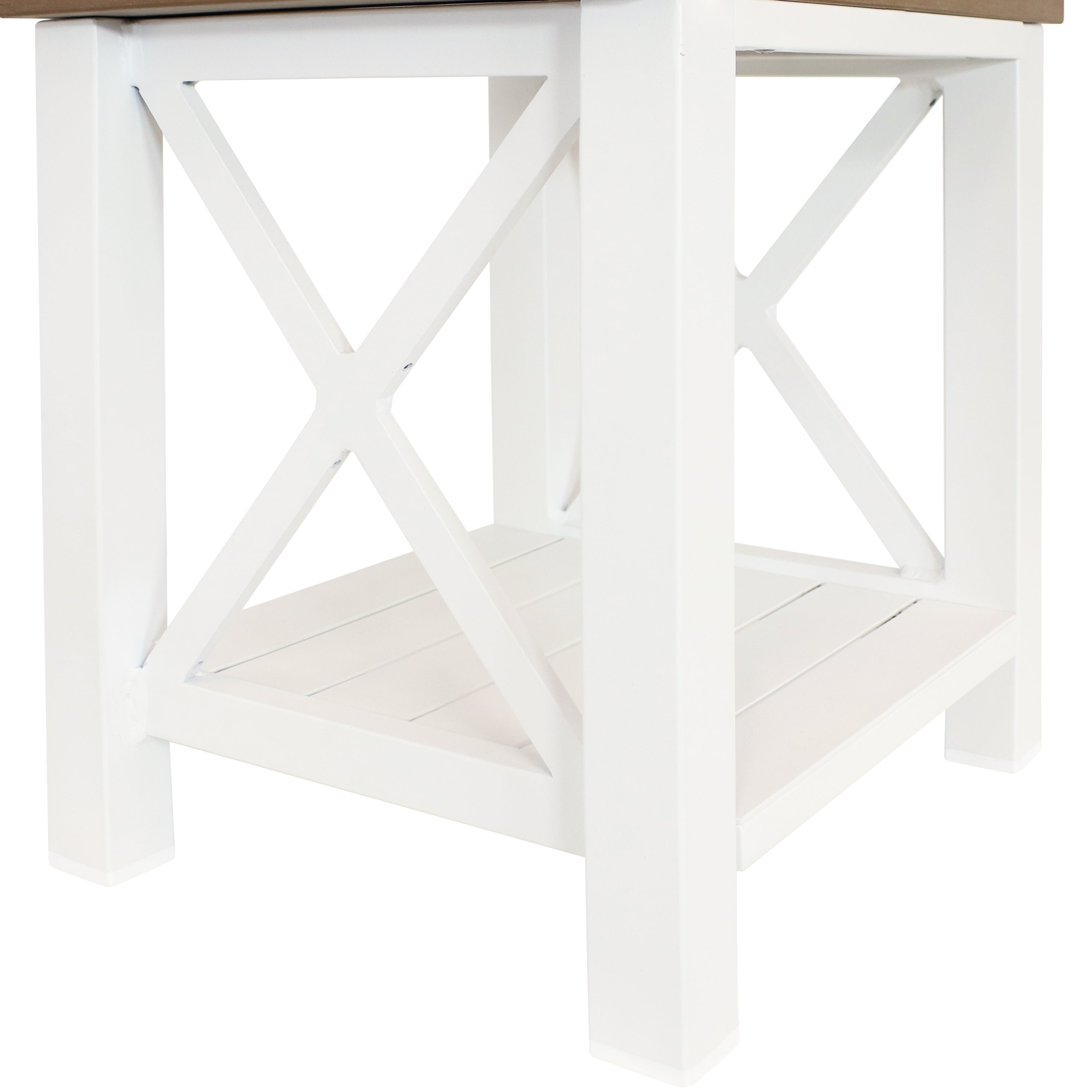 Sunnydaze Waterproof Bathroom Shower Bench with Storage Shelf - Foldable Teak Wood Seat for Elderly & Disabled - Non-Slip Shower Chair for Bathtub Safety - Perfect for Spa, Sauna & Home Bathroom Use