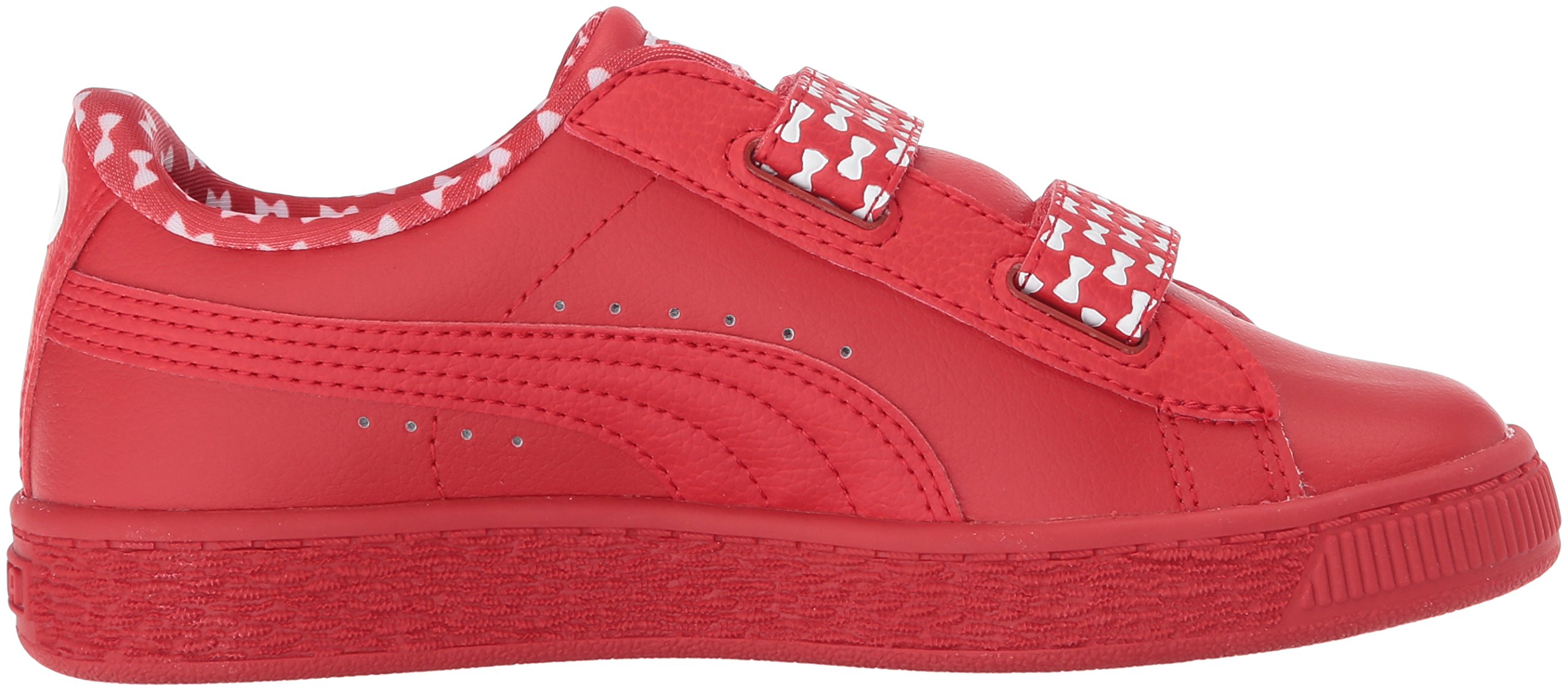 PUMA Baby Boys Sesame Street Bask Elmo Mono V Ps-K Sneakers | Cute Cartoon Character Shoes for Toddlers | Perfect for Playdates, Daycare & Casual Outings