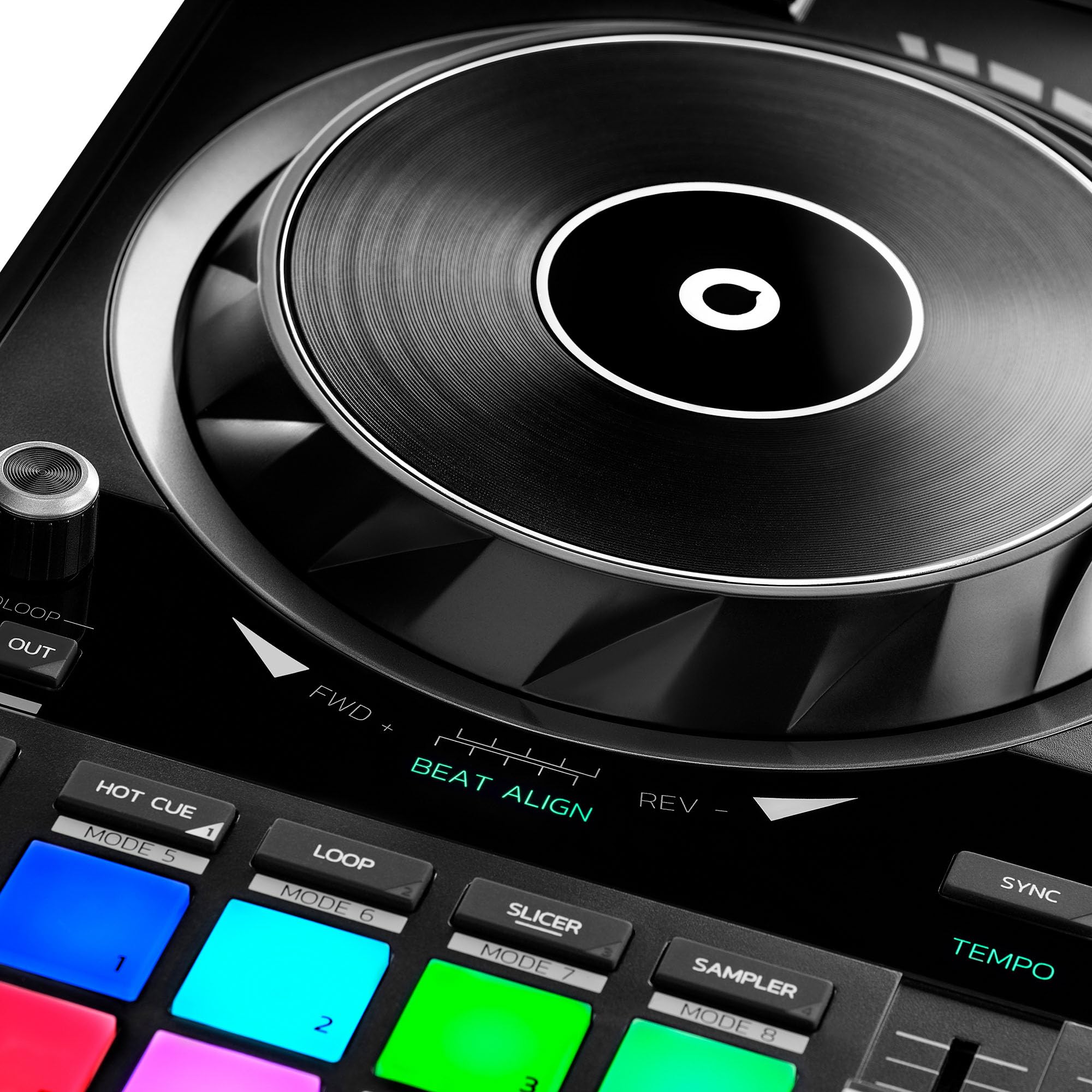 Hercules DJ Control Inpulse 500 DJ Controller Bundle with Laptop Stand, Professional Headphones & Cleaning Cloth - Complete DJ Starter Kit for Home Studio, Parties & Live Performances
