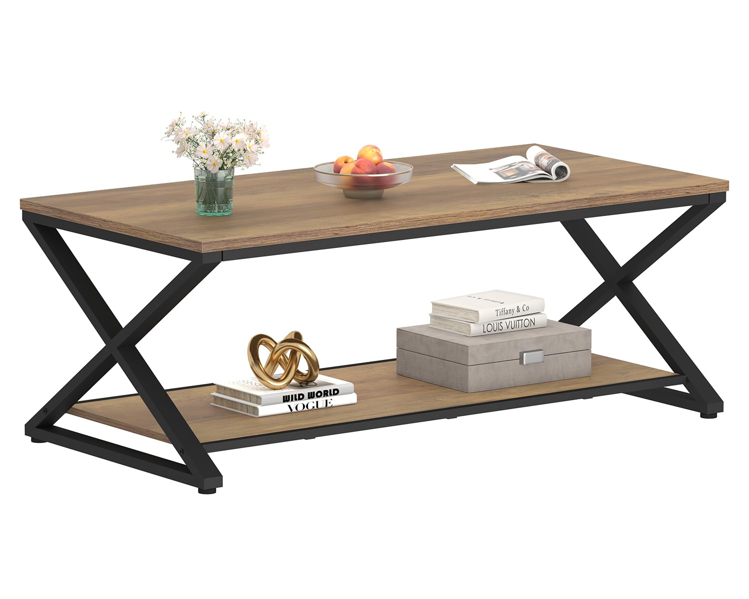 HSH Rustic Farmhouse Coffee Table - 39