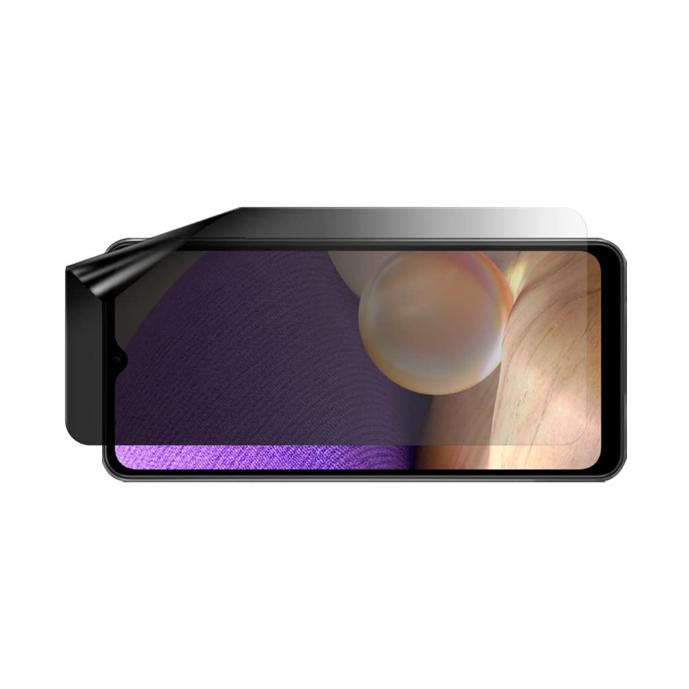 2-Way Anti-Glare Anti-Spy Privacy Screen Protector for Samsung Galaxy A32 - Landscape View - Reduce Eye Strain for Work & Entertainment