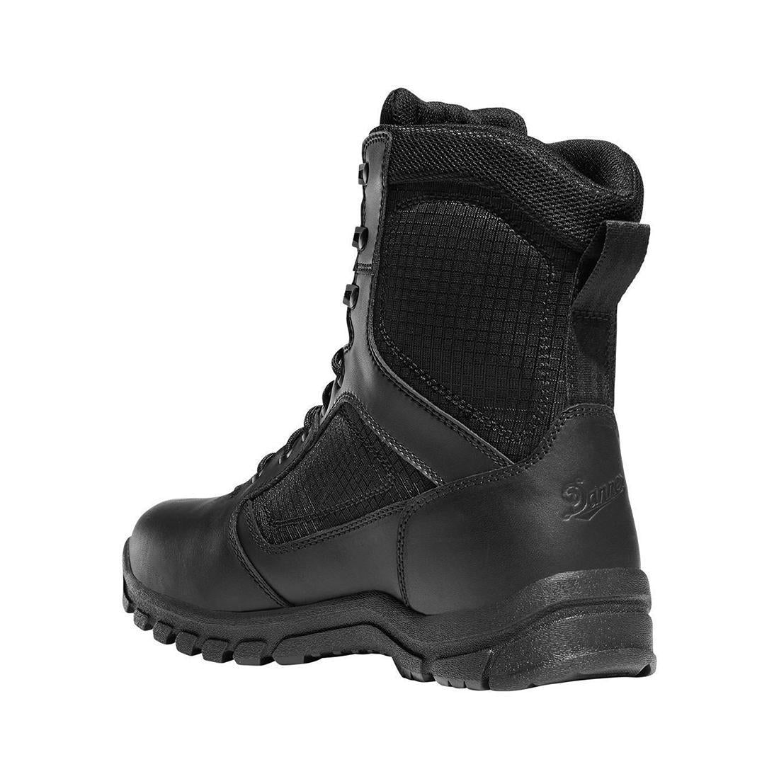 Lookout 8 Tactical Boots for Men - Black Military Combat Boots with Slip Resistant Sole | Perfect for Hiking, Outdoor Work & Tactical Operations
