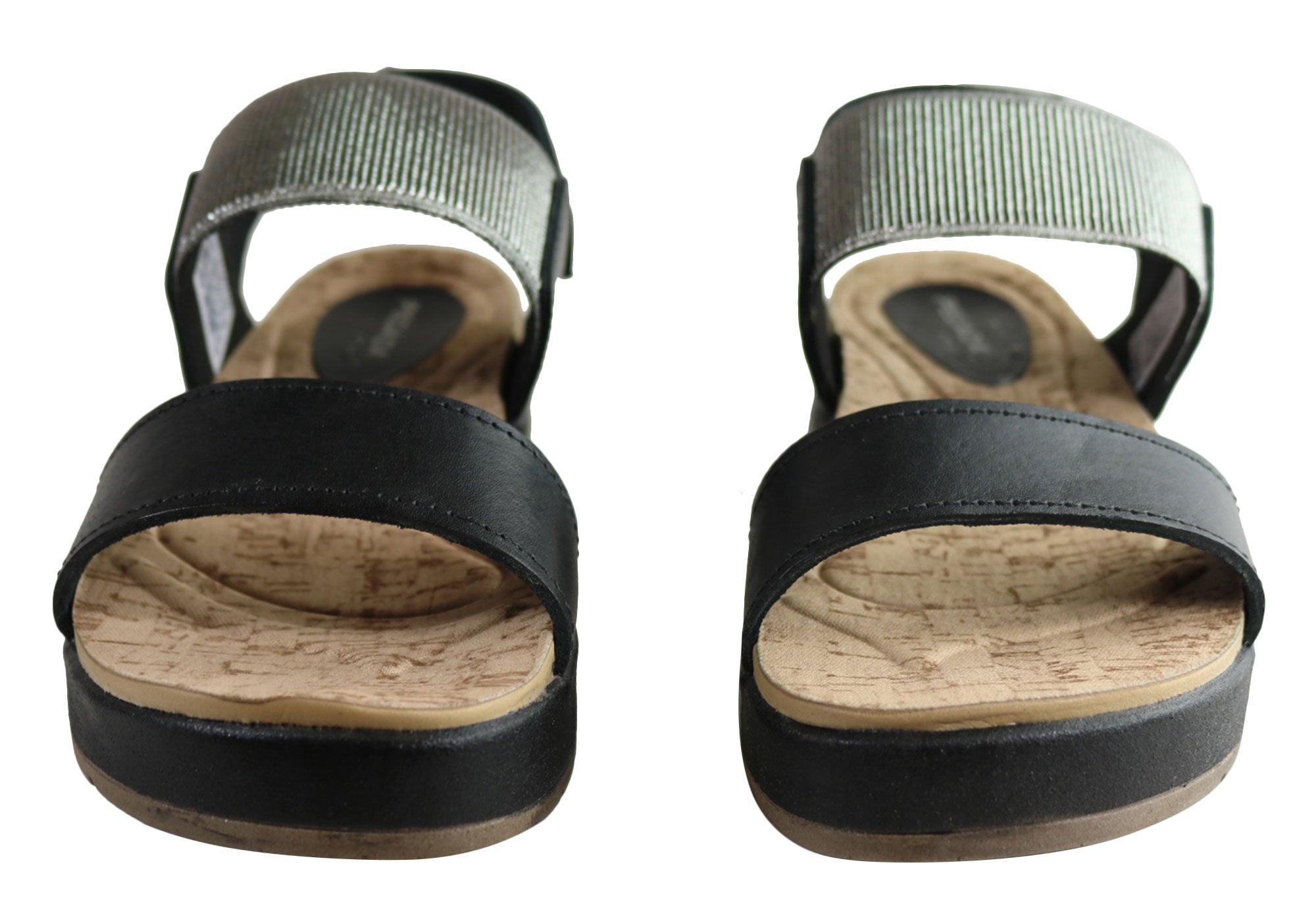 Pegada Rosie Women's Comfort Cushioned Leather Sandals - Handmade in Brazil - Perfect for Beach, Vacation & Summer Outfits