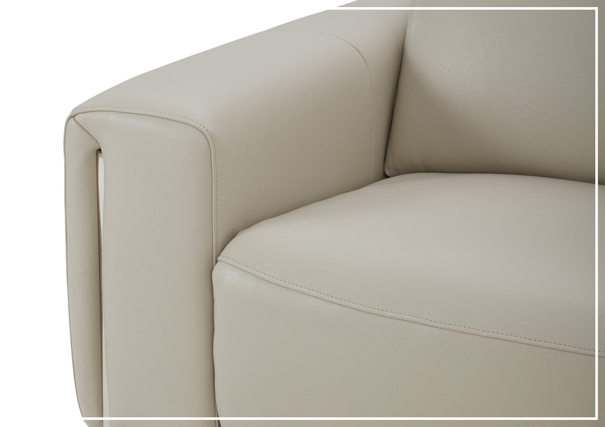 Gio Italia Picasso 6-Piece Motion Recliner Sectional Sofa Set with Power Recline & Cup Holders - Modern L-Shaped Living Room Furniture for Home Theater & Family Gatherings