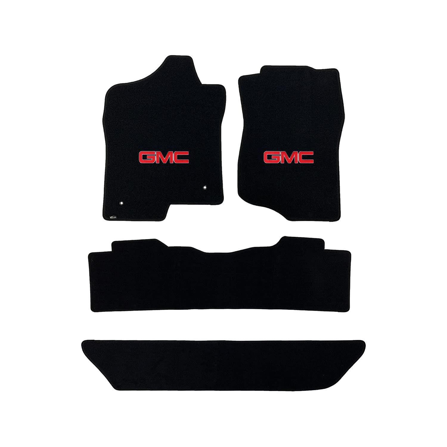 Premium Custom-Fit Carpet Floor Mats for GMC Yukon XL (2011-2013) - 4-Piece Set with Second Row Bench Seat - Charcol Luxury Car Floor Liners | All-Weather Protection & Enhanced Interior Style