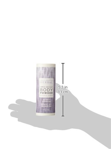 Fragrance-Free Body Powder for Women & Men | Unscented Talc-Free Dusting Powder | Cornstarch-Free for Waxing, Sugaring & Foot Care | Natural Dry Shampoo | Made in USA | Ora’s Amazing Herbal 2.5 oz – Ideal for Post-Waxing, Gym Bags & Daily Freshness