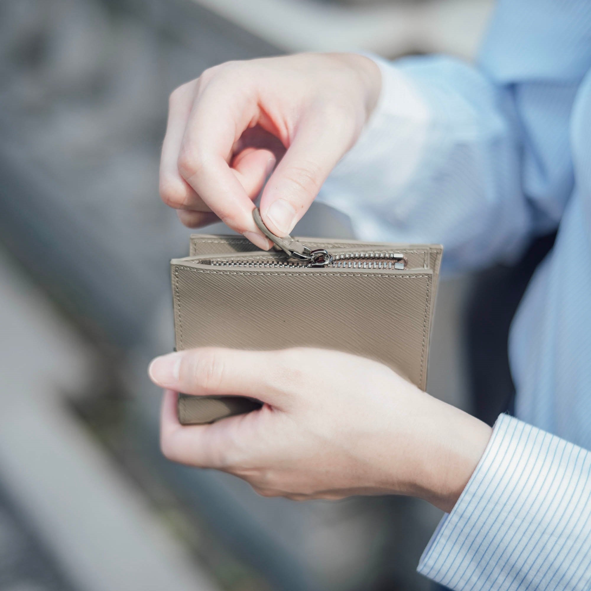 Mini Leather Wallet for Women - Slim RFID Blocking Bifold Wallet with Card Slots - Perfect for Travel, Everyday Use & Gift Giving
