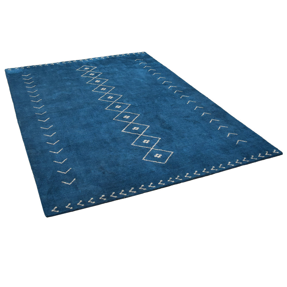 Hand Knotted Wool Rug - Soft, Durable & Stylish Area Rug for Living Room, Bedroom, or Dining Room - Traditional Persian Design - Perfect for Home Decor & Cozy Spaces