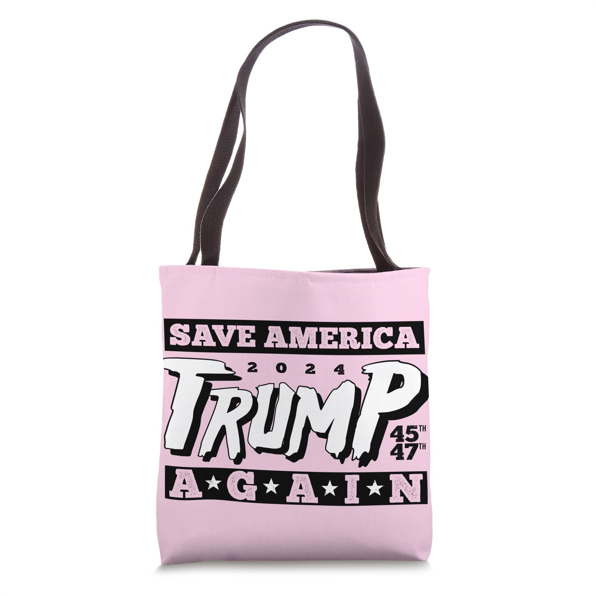 Trump 2024 Tote Bag - Stylish Reusable Shopping Bag for Political Campaigns, Groceries & Beach Outings