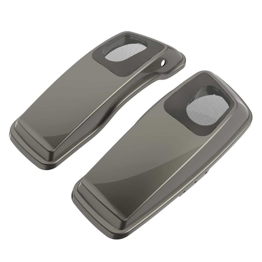 Premium 6X9 Saddlebag Speaker Lids for 2014-2023 Harley Davidson Touring - Color Matched Replacement Covers - Perfect for Road Trips & Audio Upgrades
