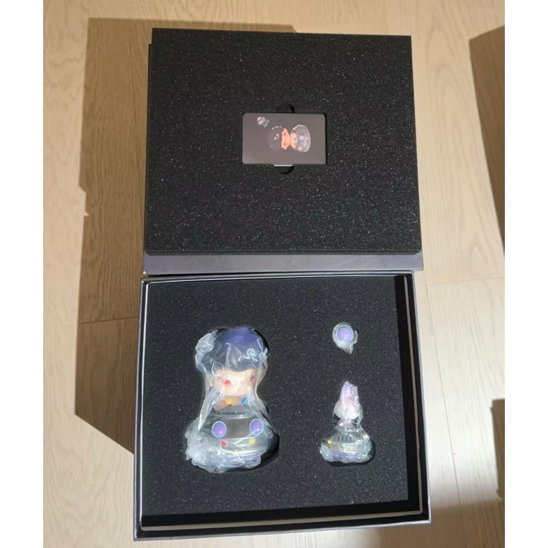 DIMOO & Candy UFO Limited Edition Collectible Figure - Rare Vinyl Art Toy for Display, Gift, and Home Decoration