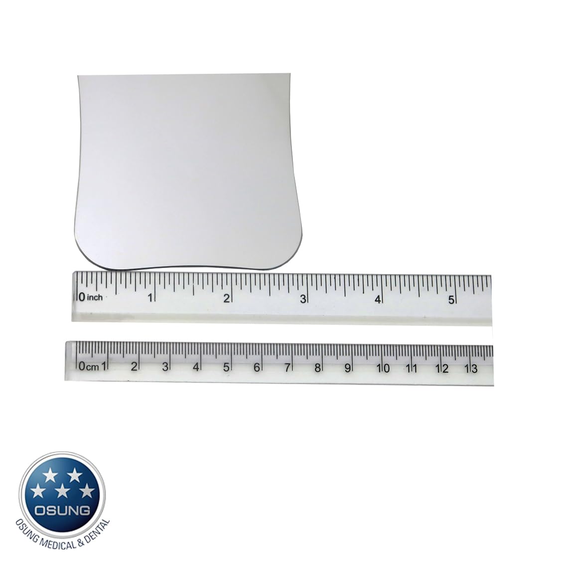 Osung DMHL Dental Intraoral Mirror with Handle - Large Size for Dentists, Hygienists & Oral Exams - Perfect for Dental Clinics, Schools & Home Use