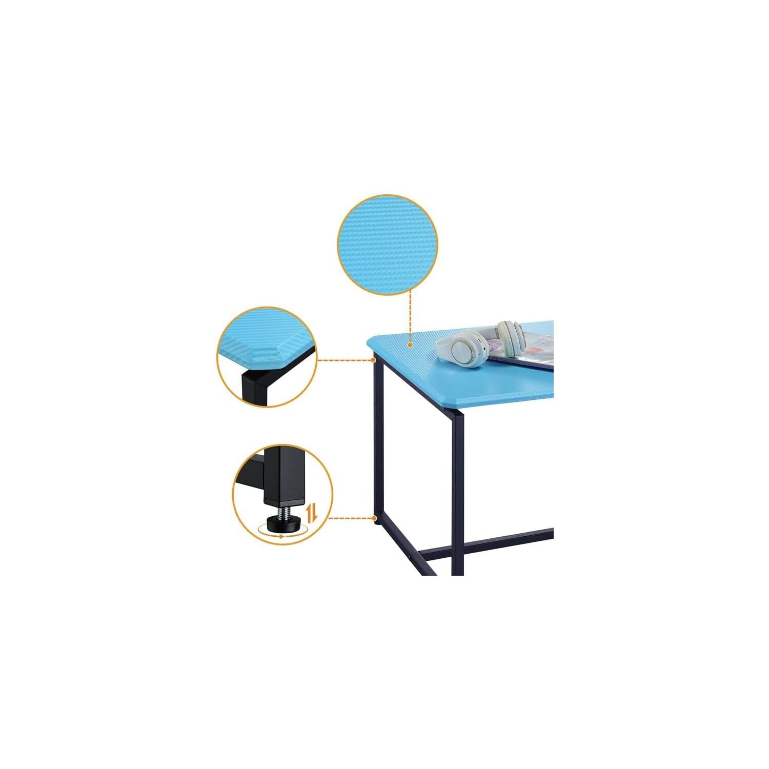 Carbon Fiber Coffee Table Set - Modern 3-Piece for Small Spaces | Living Room Decor