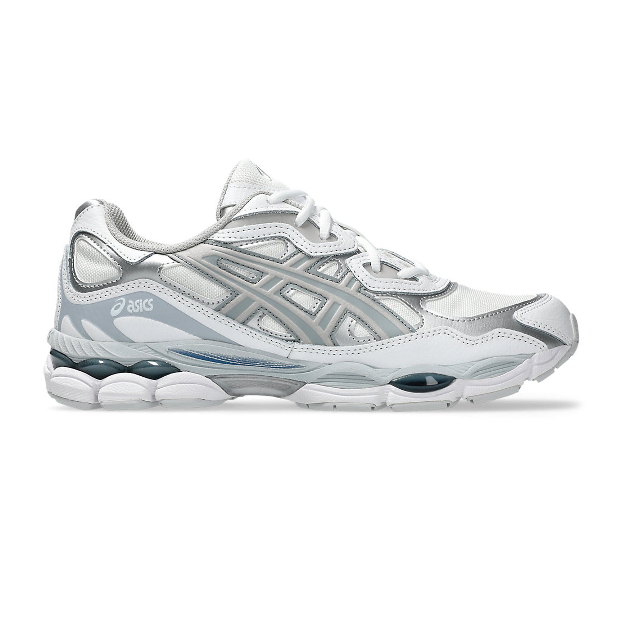 ASICS Gel NYC 'White Oyster Grey' Running Shoes for Men (2024) - Lightweight Cushioned Sneakers for Jogging, Gym Workouts & Daily Wear