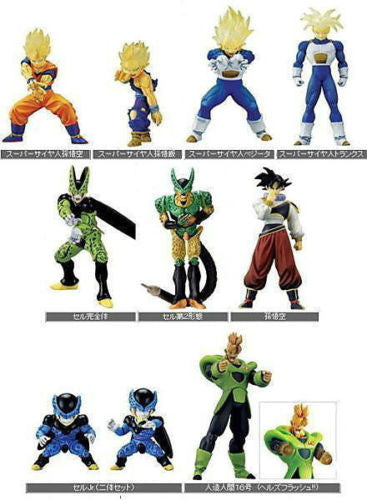Bandai Dragon Ball Z Super Modeling Soul Of Hyper Figuration Part 6 9-Color Action Figure - Perfect for Anime Collectors & Dragon Ball Z Fans Display