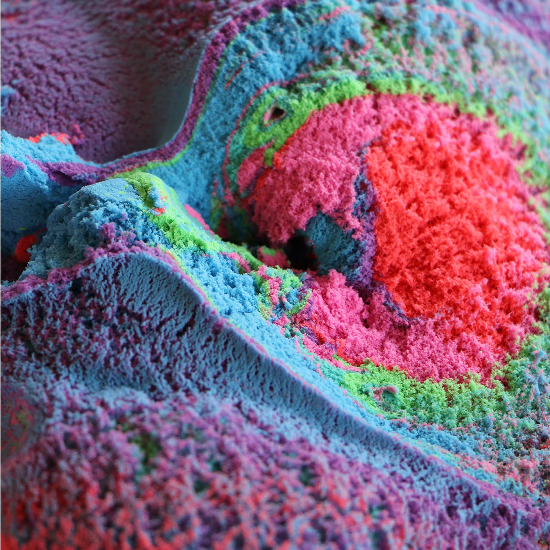 Mad Mattr - Super Soft & Non-Drying Modeling Dough for Kids (1-10oz Blue & 1-10oz Red) | Sensory Play, Stress Relief & Creative Arts & Crafts for Children
