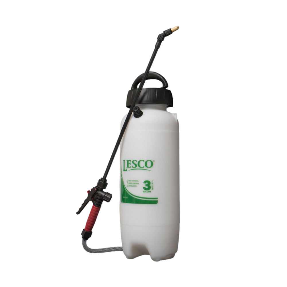LESCO 26843XP ProSeries 3 Gallon Handheld Sprayer for Lawn Care, Weed Control & Pest Spraying - Professional Grade Garden Sprayer for Home & Commercial Use