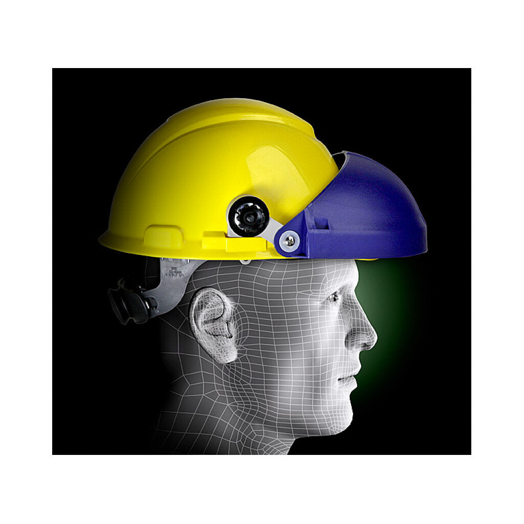 3M Cap Mount Hard Hat H18 (82502-00000) - ANSI-Compliant Safety Helmet for Construction, Mining & Industrial Work