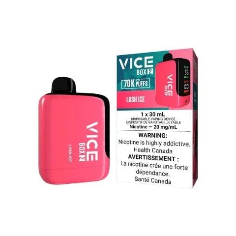 VICE BOX 2 70K Disposable Vape - 70000 Puffs & 30mL E-Liquid Capacity - Long-Lasting Flavor for All-Day Vaping - Perfect for Travel, Work, and Outdoor Activities