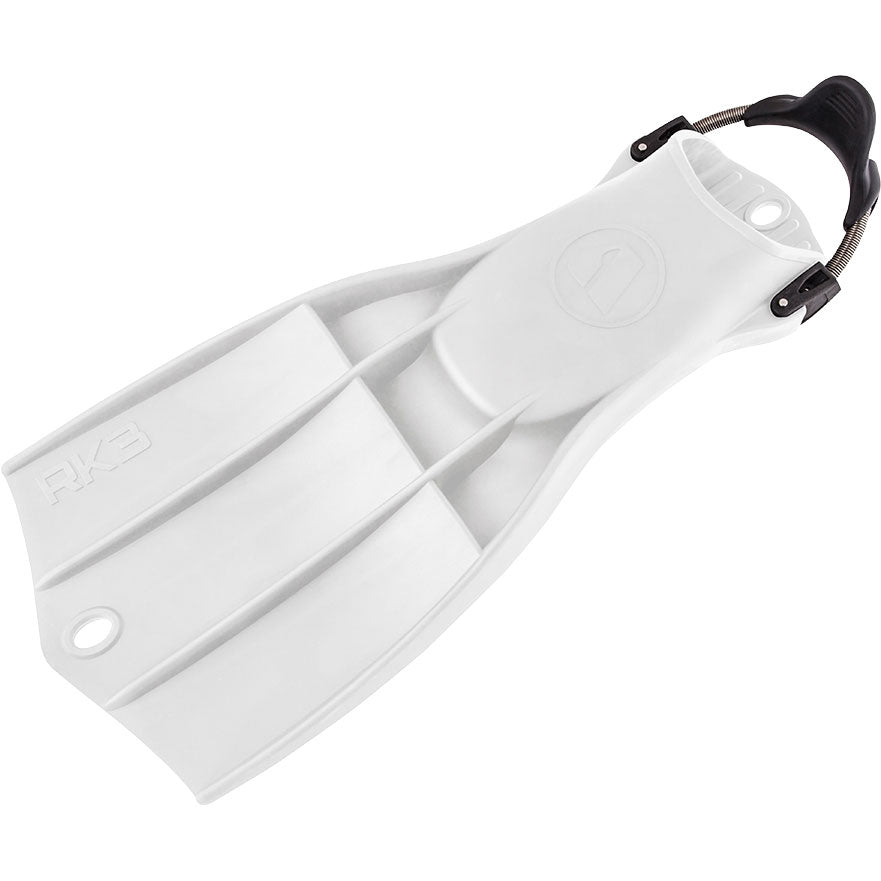 Apeks RK3 White Scuba Diving Fins - Lightweight & Durable for Snorkeling, Freediving & Underwater Adventures