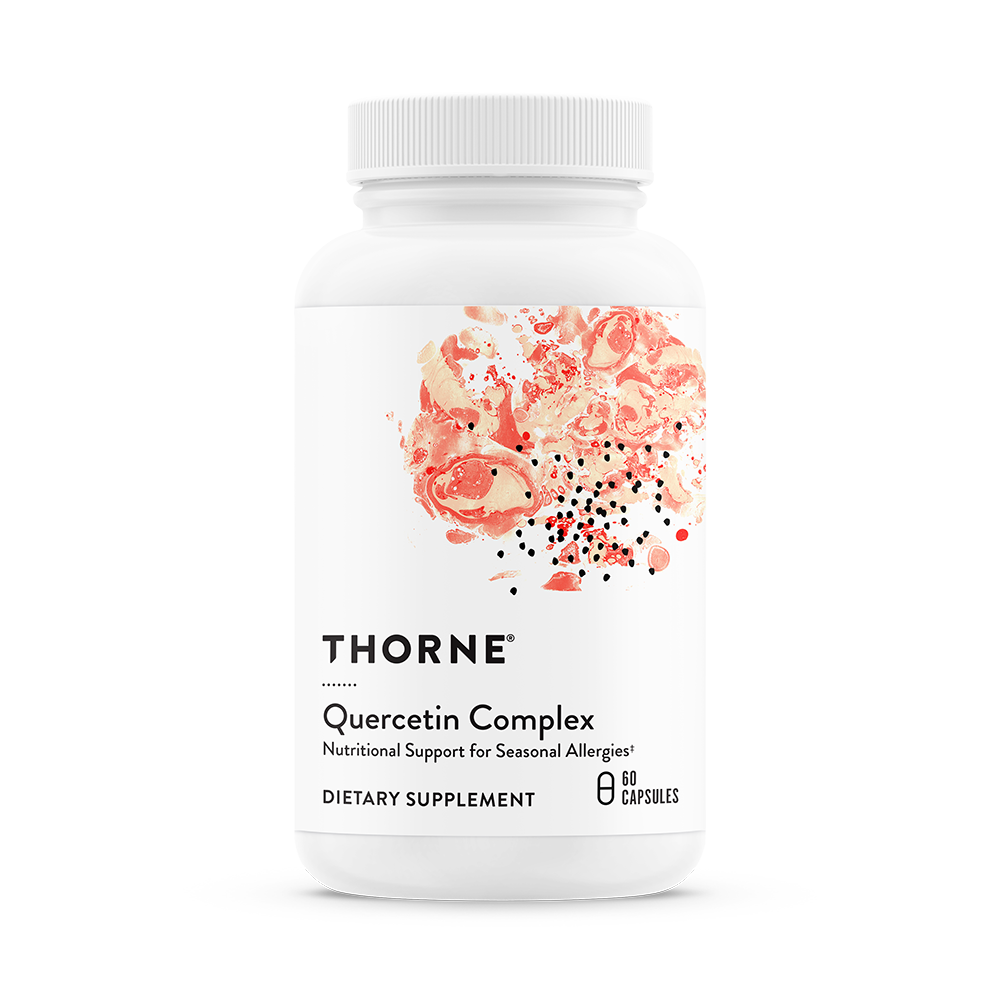 Thorne Quercetin Complex (SB332) - Premium Antioxidant Supplement for Immune Support & Allergy Relief - Supports Healthy Inflammation Response for Active Lifestyles & Seasonal Wellness