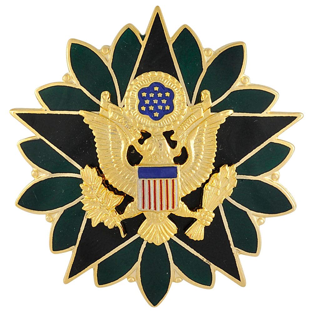 Authentic US Army General Staff ID Badge - Military Collectible & Cosplay Accessory - Perfect for Veterans, Reenactments & Military-Themed Events
