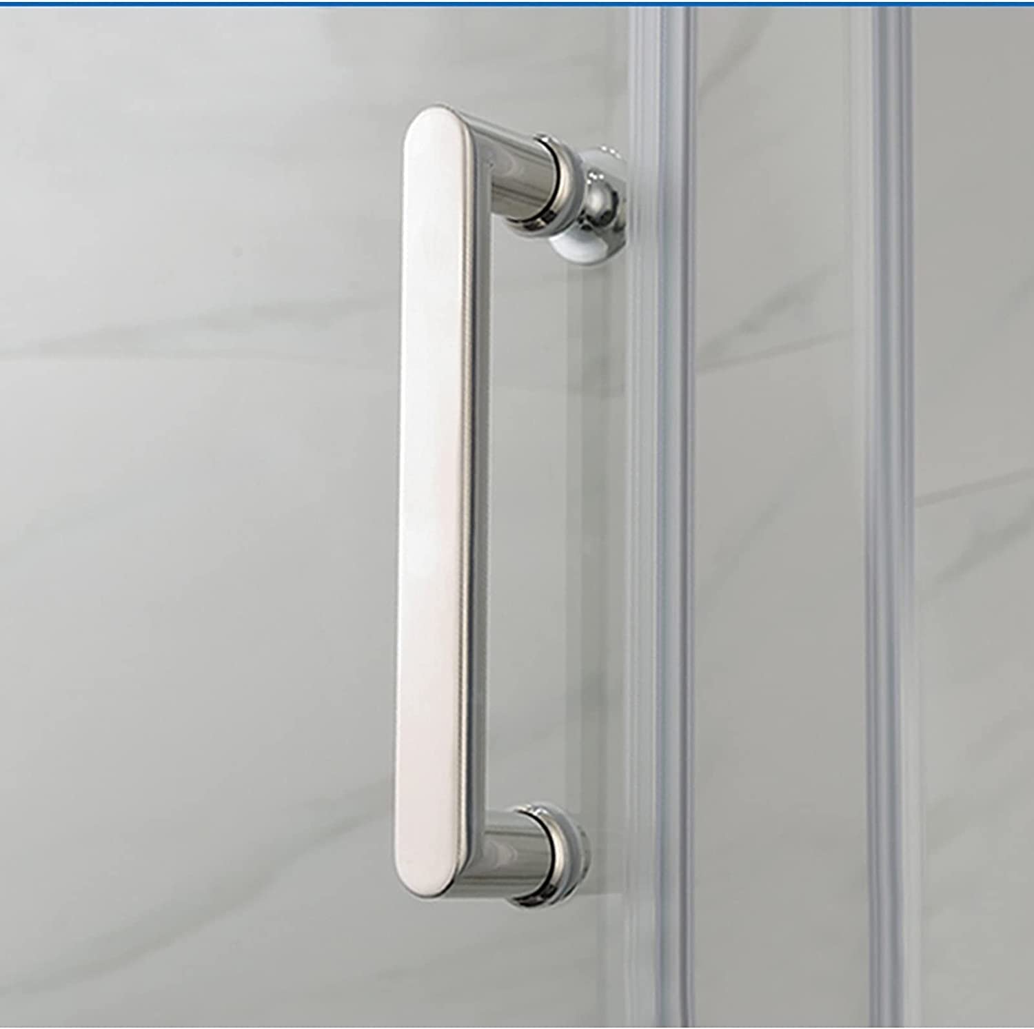 MIQXUAN Shower Door Handle Replacement Set - Internal/External Glass Door Pulls for Bathroom & Shower Enclosures | Durable Knob for Modern Home Upgrade (Perfect for Spa-Like Bathroom Renovations)