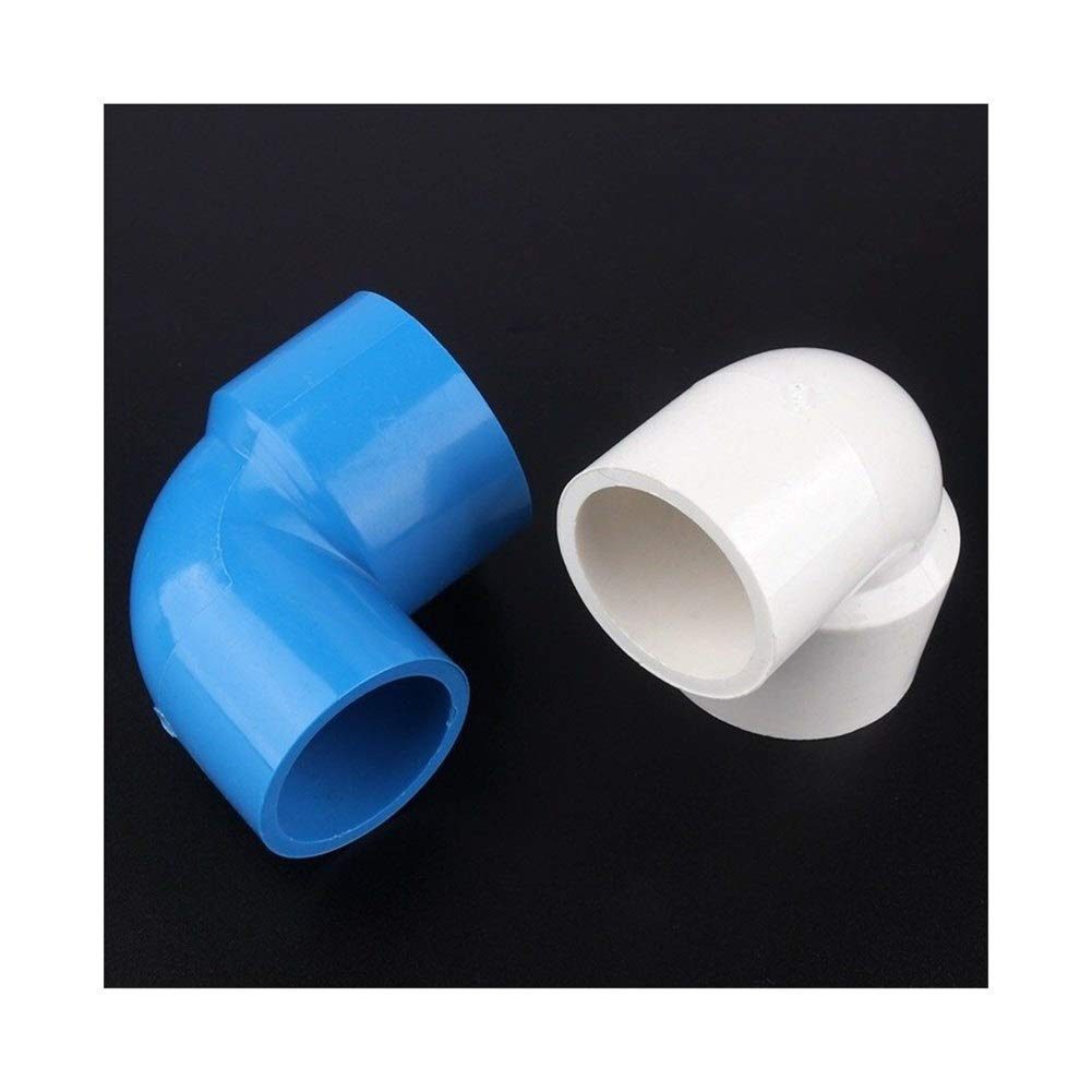 32mm to 20mm PVC Reducing Elbow Joints - 50pcs Gray Pipe Fittings for Aquarium, Fish Tank, Agricultural Irrigation & Garden Water Systems - Durable Plumbing Connectors for Home DIY and Farm Water Management