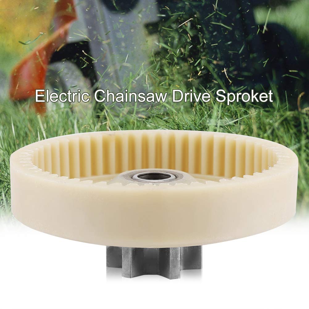 Drive Gear - Plastic Electric Chainsaw Drive Sprocket Inner Gear Replacement for 717-04749 Chainsaw Parts | Compatible with Garden Tools & Power Equipment | Perfect for DIY Repairs, Tree Cutting & Yard Maintenance