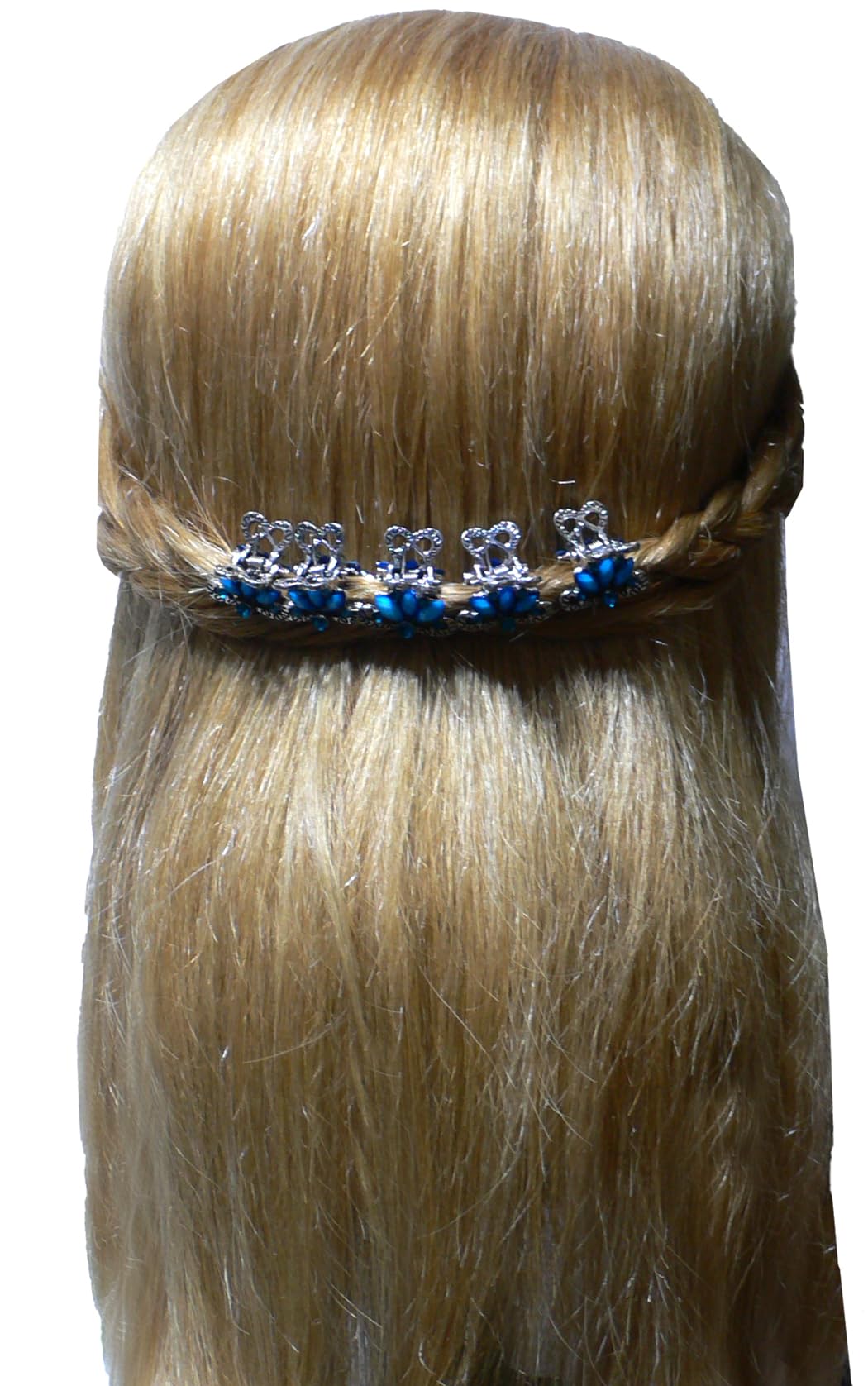 2 Sets of 16 Tiny Metal Hair Claws - Lightweight Jaw Clips for Women & Girls - Perfect for Updos, Ponytails & Everyday Hairstyles (U864175-0580-8-2)