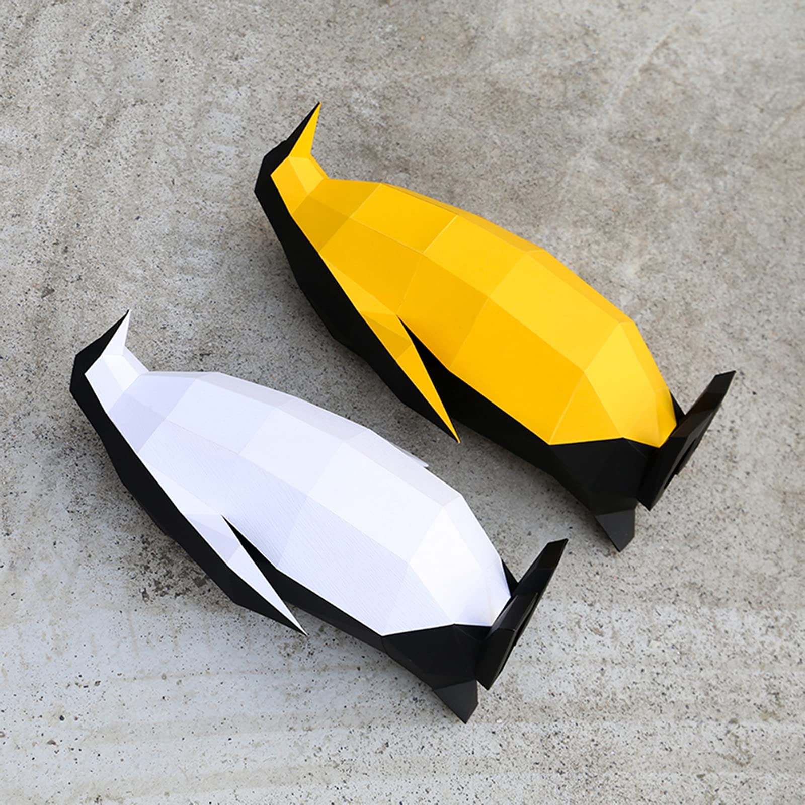 3D Penguin Paper Trophy DIY - Creative Origami Puzzle for Party Decor