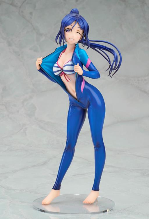1/7 Scale Kanan Matsuura Wet Suit Ver. PVC Figure - Love Live! Sunshine!! Anime Collectible Statue for Display & Decoration