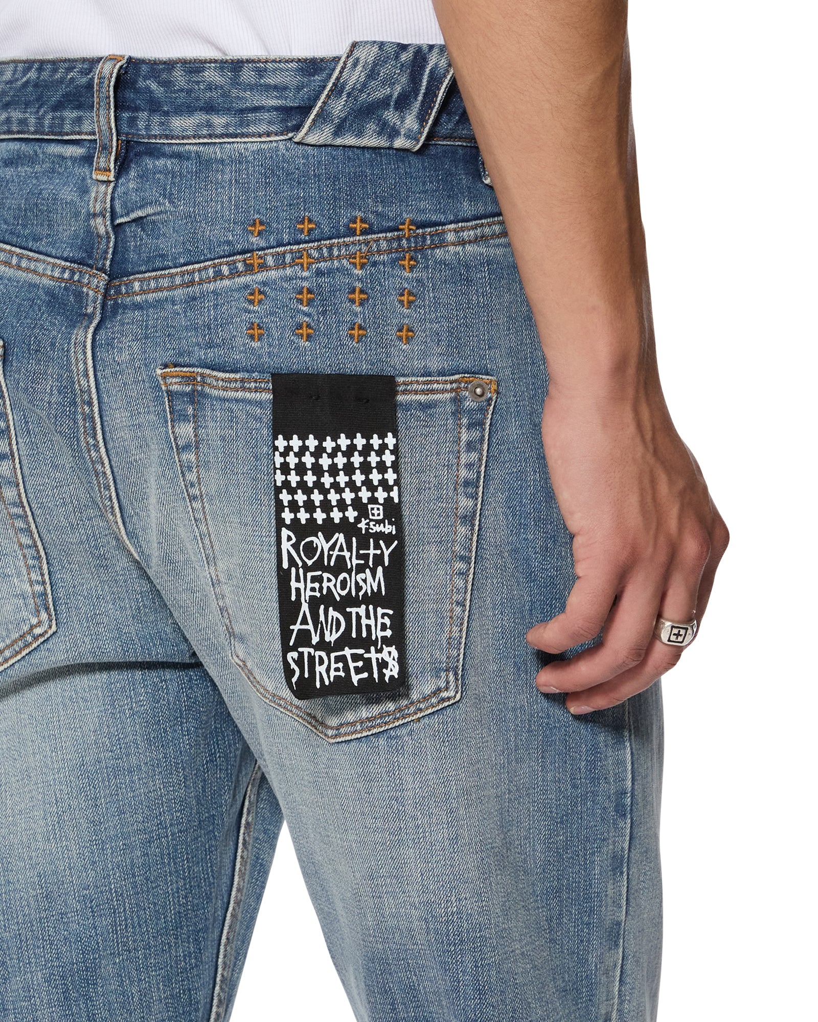Chitch Selvedge Blue Moon Jeans - Premium Denim Pants for Men & Women | Perfect for Casual Wear, Street Style & Everyday Outfits