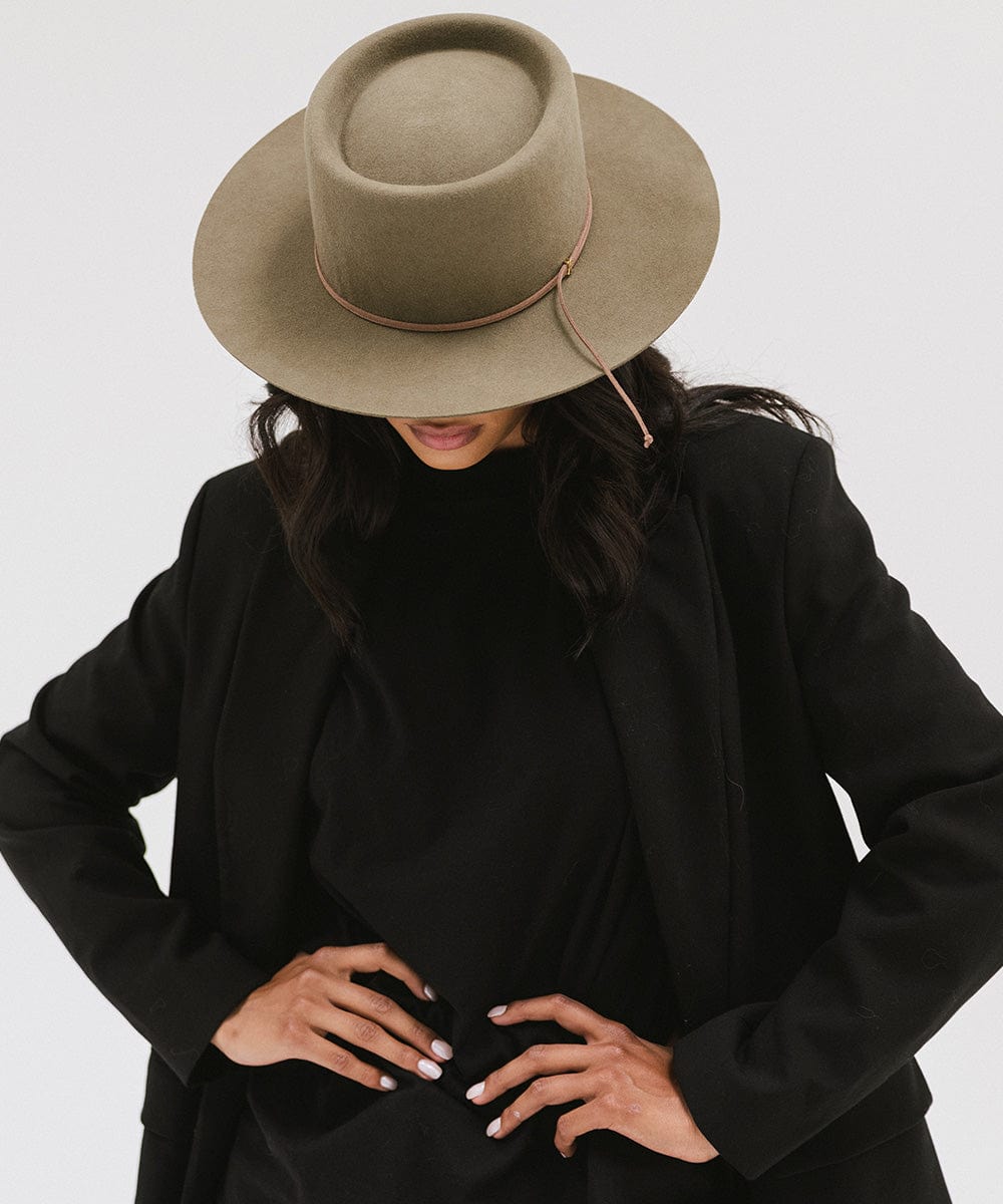 Maise Telescope Crown Hat - Adjustable Sun Hat for Women & Men - UPF 50+ Wide Brim Sun Protection - Perfect for Beach, Hiking, Gardening & Outdoor Activities