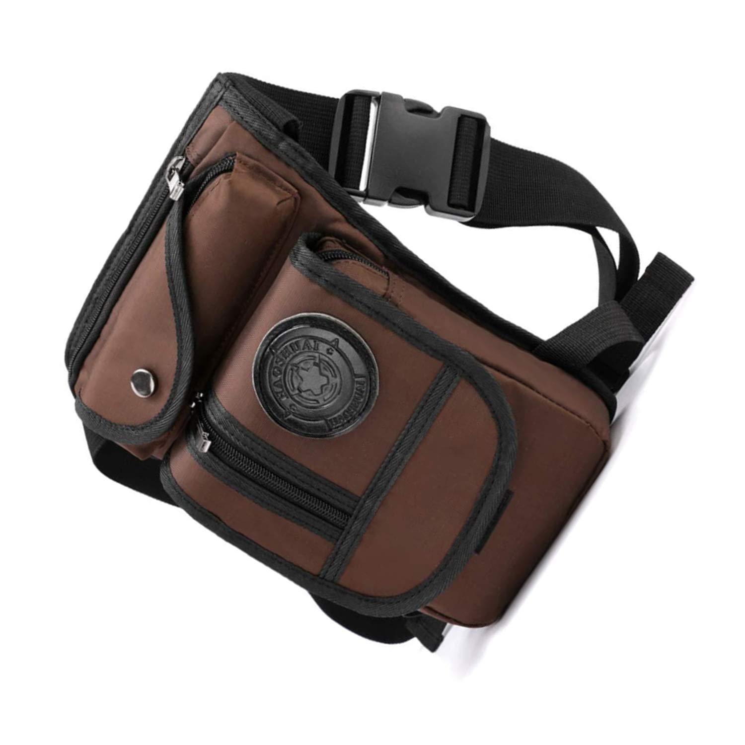 **Tactical Nylon Leg Bag - Military Drop Leg Pouch, Waterproof Waist Pack for Men - Outdoor Hiking, Travel & Motorcycle Accessories (Multifunctional & Durable)**    **Perfect for:** Hiking, Camping, Motorcycle Riding, Tactical Missions, Outdoor Adventures & Everyday Carry (EDC)